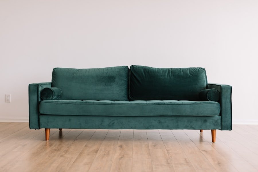 L-shaped fabric sofa we buy for cash